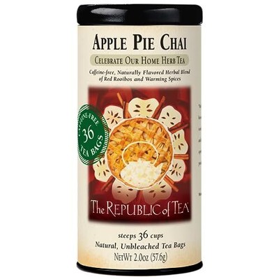 - Apple Pie Chai Herbal Tea, 36 Tea Bags