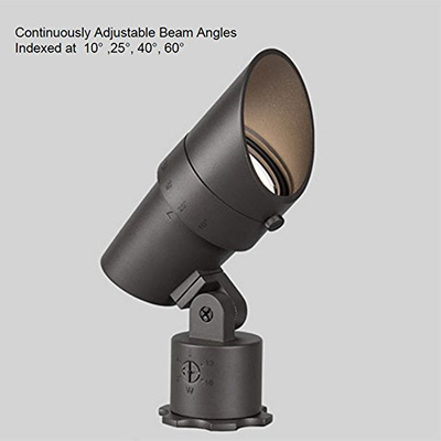 WAC Lighting 5012-30BZ Adjustable Beam and Output 3000K Soft White LED 12V