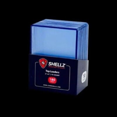  180 PT Premium SEAMLESS Toploader available in Multi Qty - Card Shellz sb