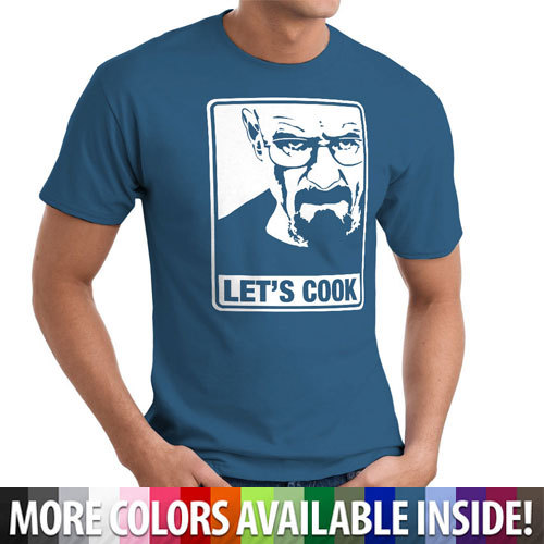 Breaking Bad Angry Walter White Let's Cook Funny Cool Badass Unisex T-Shirt Tee