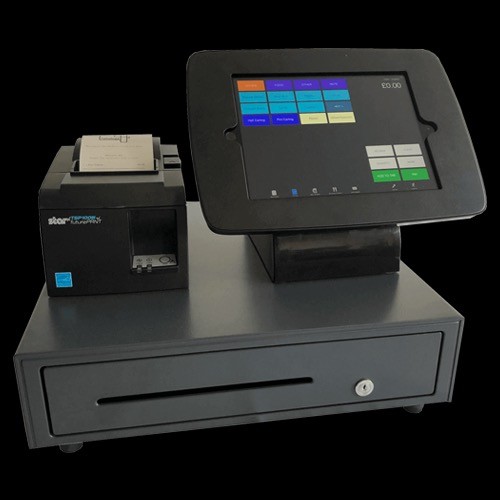 EPOS System Hardware Thermal printer, iPad stand, secure cash drawer