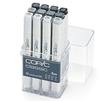 12pc Set Neutral Gray New Ver.