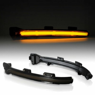 LED Indicator Mirror suitable for VW Sportsvan Type AM1 from year 2014> BLACK