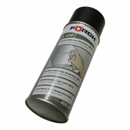 Schwarze Auspufflacks