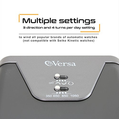 [On Sale] Versa Solo Single Watch Winder for Automatic Watches :: with Japanese