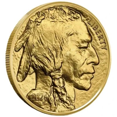 USA 50 $ 2026 USA American Buffalo 1 Oz Gold 9999 ST / BU