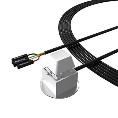 Desktop Computer Power Switch Power Supply Control Adapter Cable 2m External Pc 