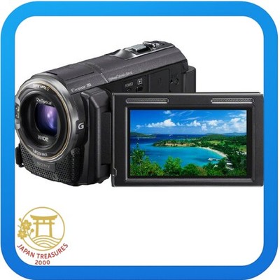 SONY　HDR-PJ590V SONY HDR-PJ590V Handycam Black Video Camera Camcorder Tested