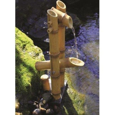 Aquascape Deer Scarer Bamboo Fountain W Pump 78013 For Sale Online