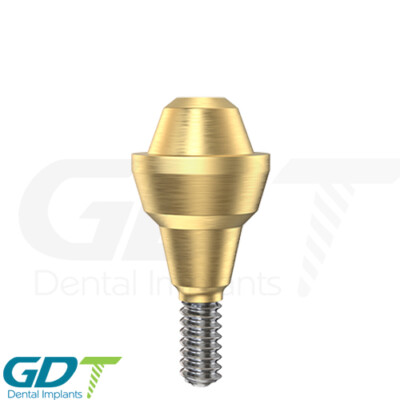 Straight Multi Unit Prosthetic Titanium Set For Conical NP Active Hex Dental