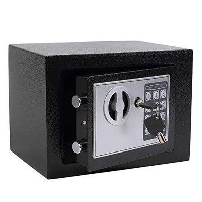 Yuanshikj Electronic Deluxe Digital Safe Box Key Keypad Lock Home Office Hote...