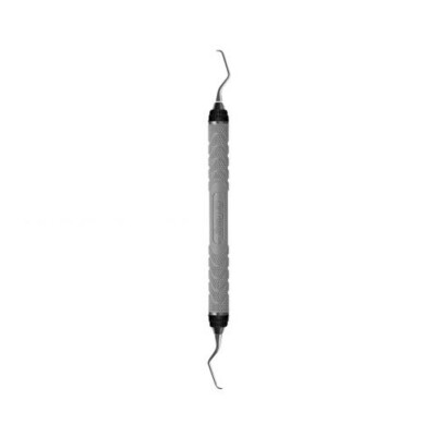 HU-FRIEDY #11/12 AFTER-FIVE GRACEY CURETTE, #8 RESIN EIGHT HANDLE (x4)
