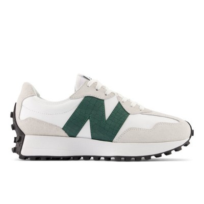 

Женские кроссовки New Balance 327, белые/зеленые, размер 9 B, White/green