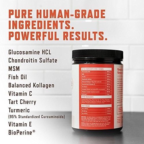 Rocco Roxie Hip and Joint Supplement - Glucosamine for Dogs with Chondroitin