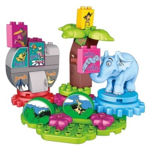 ??NEW - MEGA BLOKS Dr. Seuss - HORTON FINDS A WHO - 40 Pcs LEGO FREE SHIPPING??