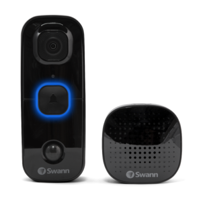 Refurb Swann Buddy Video Doorbell Ring Intercom Security Camera Audio Recording