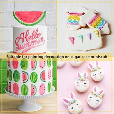 Edible Markers Food Coloring Markers Food Coloring Pens 6 Color Food Grade Pen