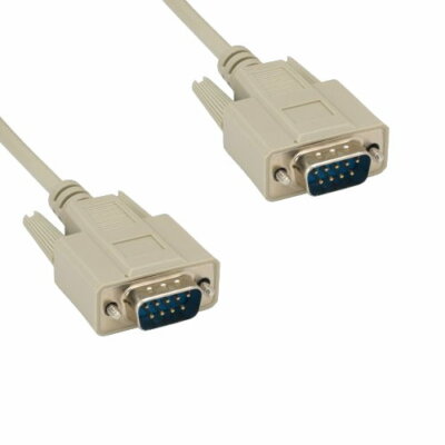 KNTK 6ft DB9 to DB9 Serial Cable Male to Male RS-232 Data Straight Through