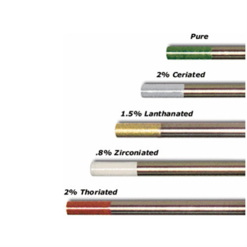 WeldingCity 10pk TIG Welding Tungsten Electrode 1.5 Lanthanated (Gold