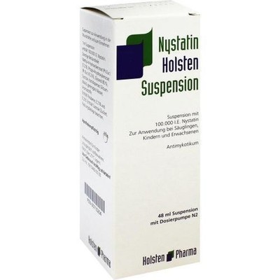 NYSTATIN Holsten Suspension 48 ml PZN 710204