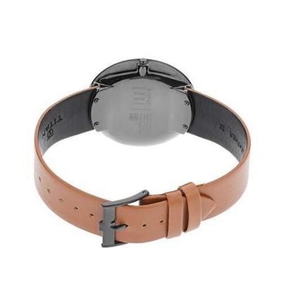 Pre-owned Titan Edge Zen Analog Black Dial Men's Watch-1779nl01 / 1779nl01/np1779nl01