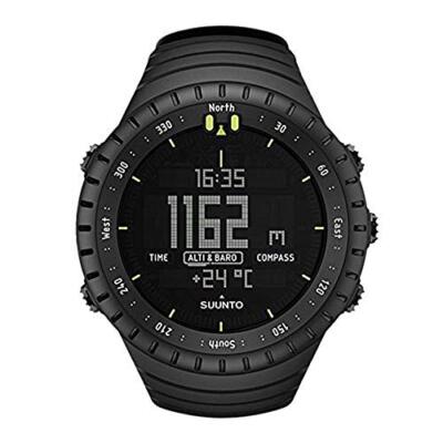 Pre-owned Suunto Core All Black Ss014279010 Military Men's Watch Outdoor Sports Camping