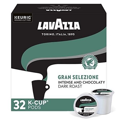 Single-Serve Coffee K-Cups for Keurig Brewer, Gran Selezione 32 Count Authent...