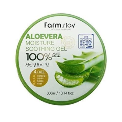 FARM STAY Moisture Soothing Gel Snail Aloe Vera for dry skin - Facial Treatment