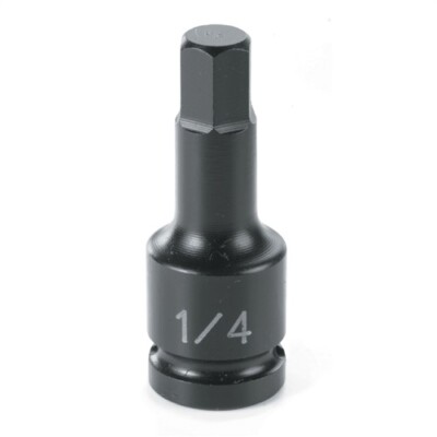 SOC 5MM 1/4D IMP HEX MALE BLK GRE9905M Brand New!