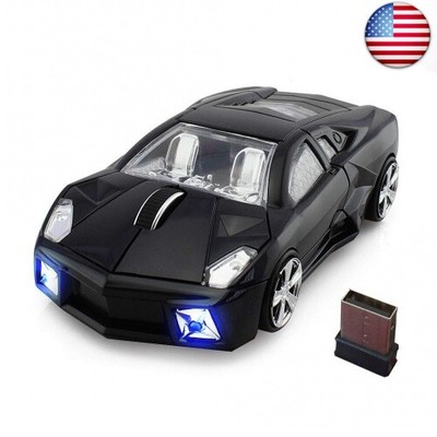 2.4GHz Sports Car Wireless Mouse Optical Cool 1600DPI 3D USB Wireless Gaming