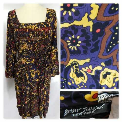 Betsey Johnson Black 1980s Vintage Dresses for Women
