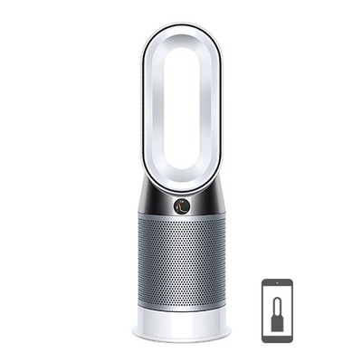 Dyson Pure Hot+Cool™(HP04) Luftreiniger Heizlüfter Ventilator Silber Neuwertig