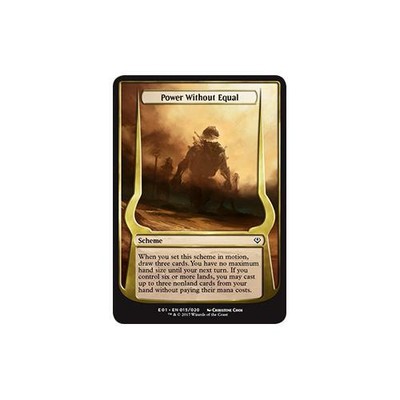 MTG Power Without Equal  - Archenemy: Nicol Bolas