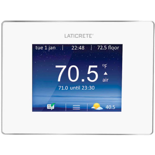 Laticrete Strata Heat Programmable Wi-Fi Thermostat Schluter Floor Heat