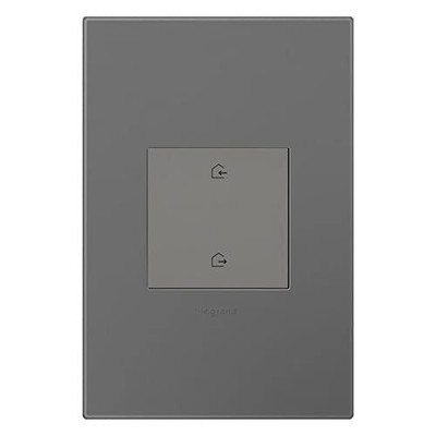 Legrand WNAL33M1 Adorne With Netatmo Wireless H/A Switch, Magnesium