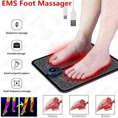 EMS Foot Massager Mat Leg SPA Reshaping Blood Muscle Circula