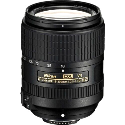 (Open Box) Nikon AF-S 18-300mm F/3.5-6.3G ED DX VR Zoom F-Mount Lens