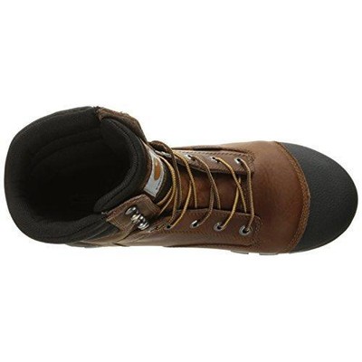 Pre-owned Carhartt Men's 8" Ground Force Composite Toe Waterproof Work Boots Peanut - Cme8
