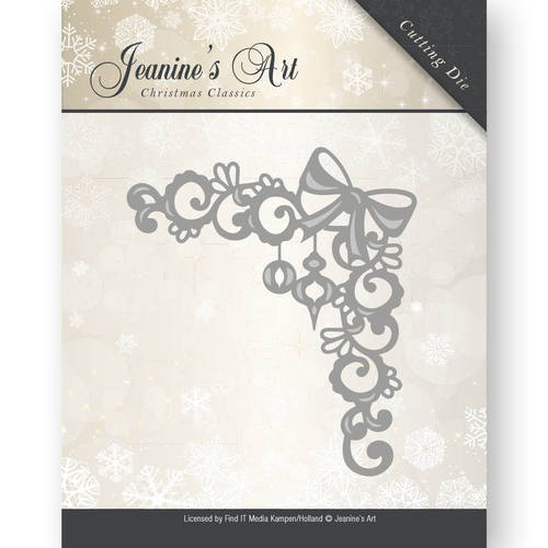 Stanzschablone - Jeanines Art - Christmas Classics - Ornament corner