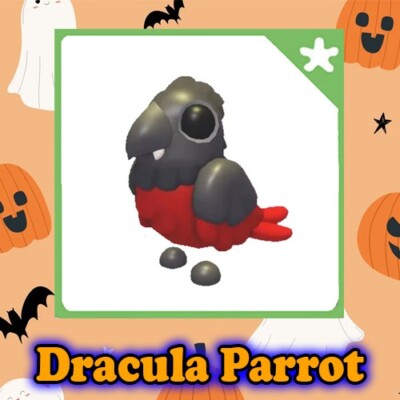 Dracula Parrot   NEW PET HALLOWEEN 2024 | Adopt from Me | SAME DAY DELIVERY!