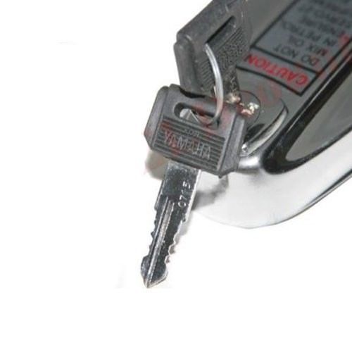 Yamaha RD350 RD250 Petrol Fuel Tank Filler Cap Assembly With Embossed Keys 