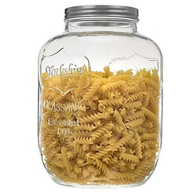 2 Gallon Large Glass Canning Jar for Cookie Candy Spice Food