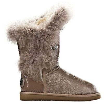 Pre-owned Australia Luxe Collective Australia Luxe Women's Nordic Feather Short Taupe Boots 5,6,8,9,10 Eur 36 -41 In Brown