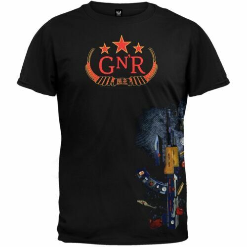 Guns Roses T Shirt Large White 2017 Kobe Japan Tour GNR Guns Roses T Shirt Large White 2017 Kobe Japan Tour GNR