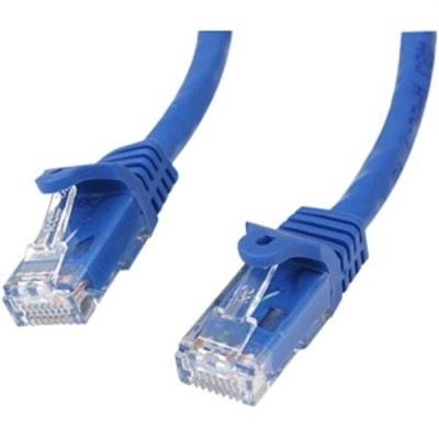 StarTech.com 100ft CAT6 Ethernet Cable - Black CAT 6 Gigabit Ethernet Wire -650M