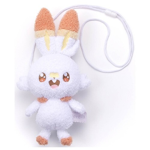 мирное место для покемонов pokepeace Плюшевый чехол Scorbunny pochette Сумка через плечо