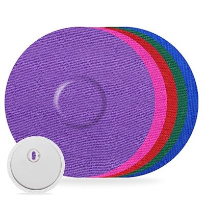 20Pack Libre 3 Sensor Covers,Waterproof Adhesive Patches 20 Count,Dark Colors
