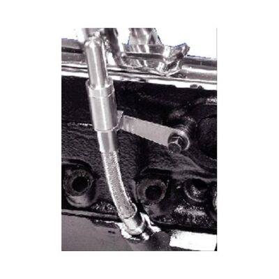 Milodon 22064 Dipstick and Tube Engine Braided Natural For Chrysler Dodge 6.1L
