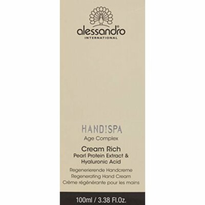 Alessandro HANDSPA CREAM RICH Pearl Protein & Hyaluronic Acid Hand Cream