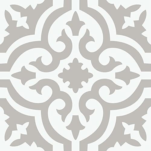 Emilia Peel & Stick Floor Tiles Neutral DIY Home Flooring